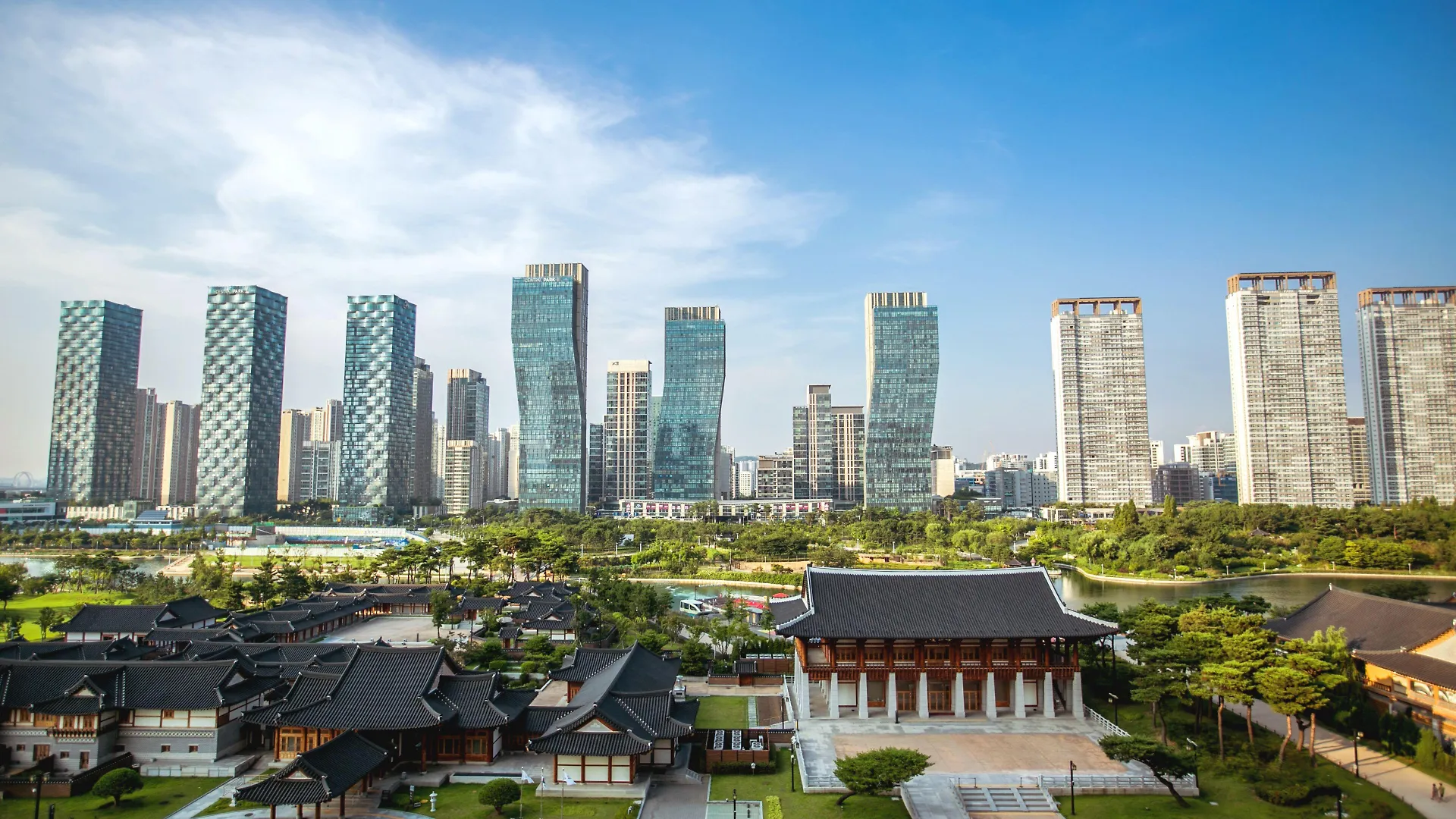 Songdo Central Park Hotel Incheon 4*,  South Korea